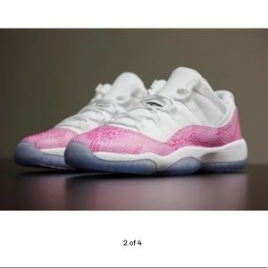Jordan 11 Pink Snake Skin Size 5